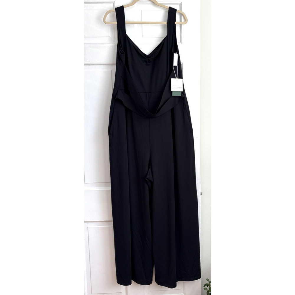 Halara NWT Viral Jumpsuit Athleisure Plus Size Built-In-Bra Lightweight | 2X